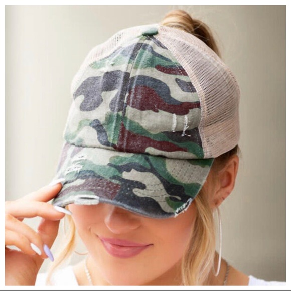 Camouflage chic Fashionable Must have Baseball cap - Picture 2 of 5